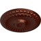 Ekena Millwork Linus Ceiling Medallion, Hand-Painted Antique Copper, 11 1/4"OD x 1 1/8"P CM11LIACS - alternate 3